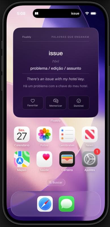 Widget Large do Fluably